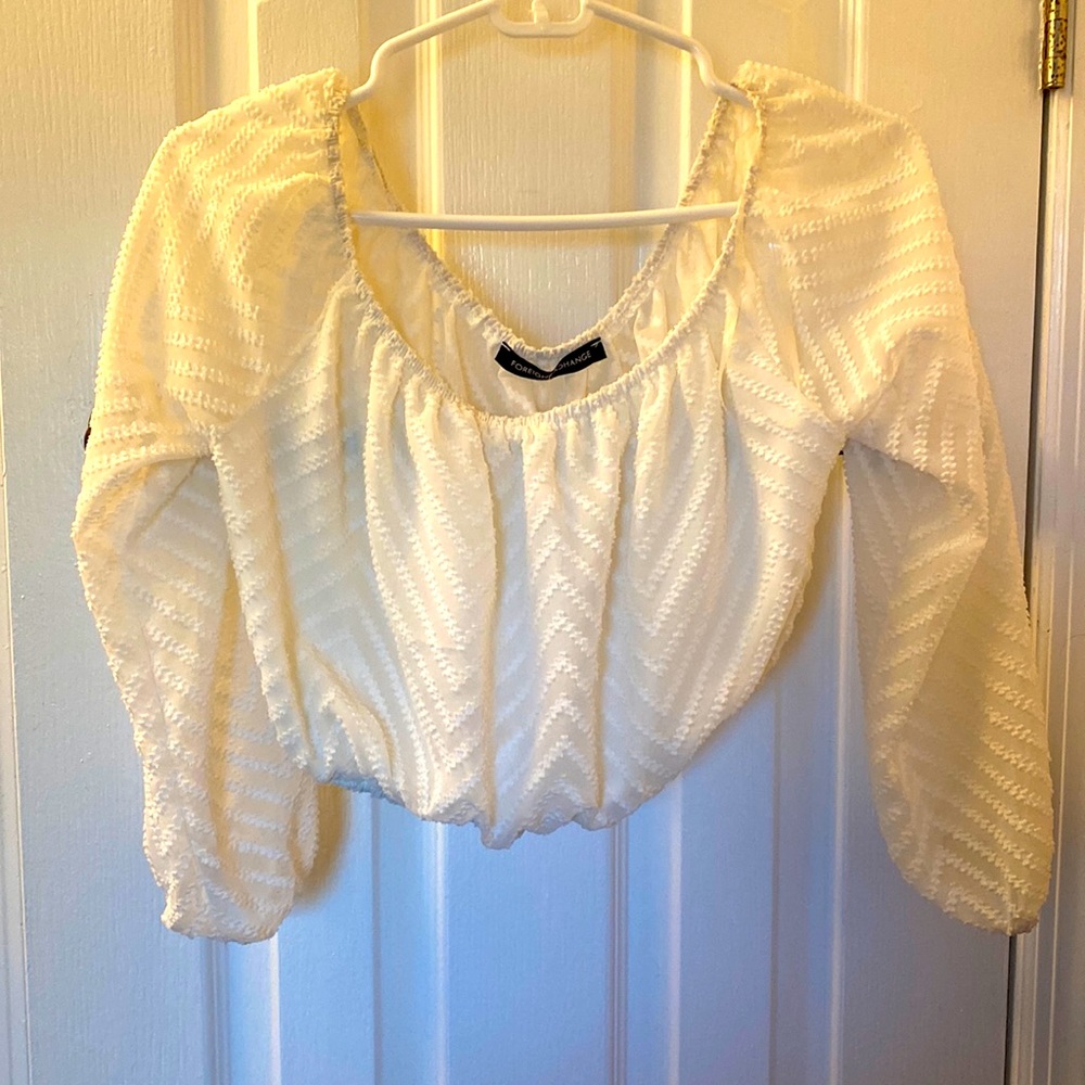 NWT Foreign Exchange crop top